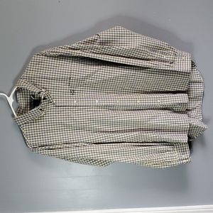 Ivy Crew explorer, yellow & blue , striped long-sleeve button down, size XL